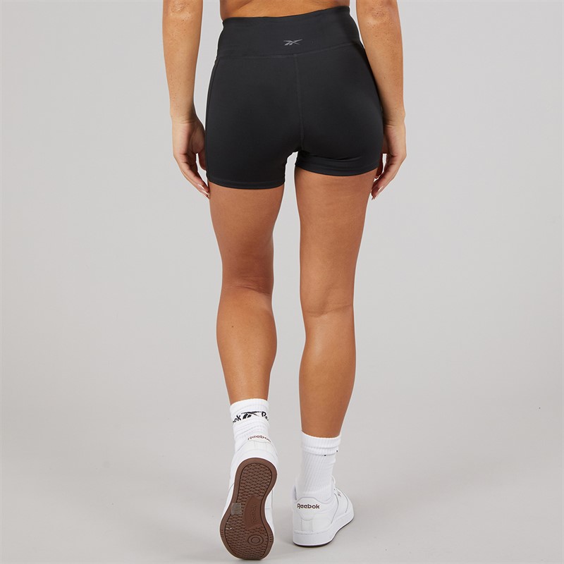 Reebok Womens Workout Ready Basic Hot Shorts Night Black