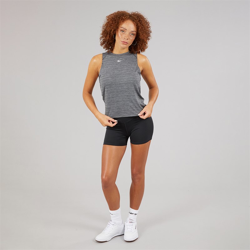 Reebok Womens Workout Ready Basic Hot Shorts Night Black
