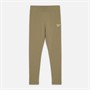 Reebok Junior Girls Core Leggings Khaki