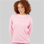 Reebok Womens Reebok Identity Small Logo French Terry Sweathshirt Astro Rose