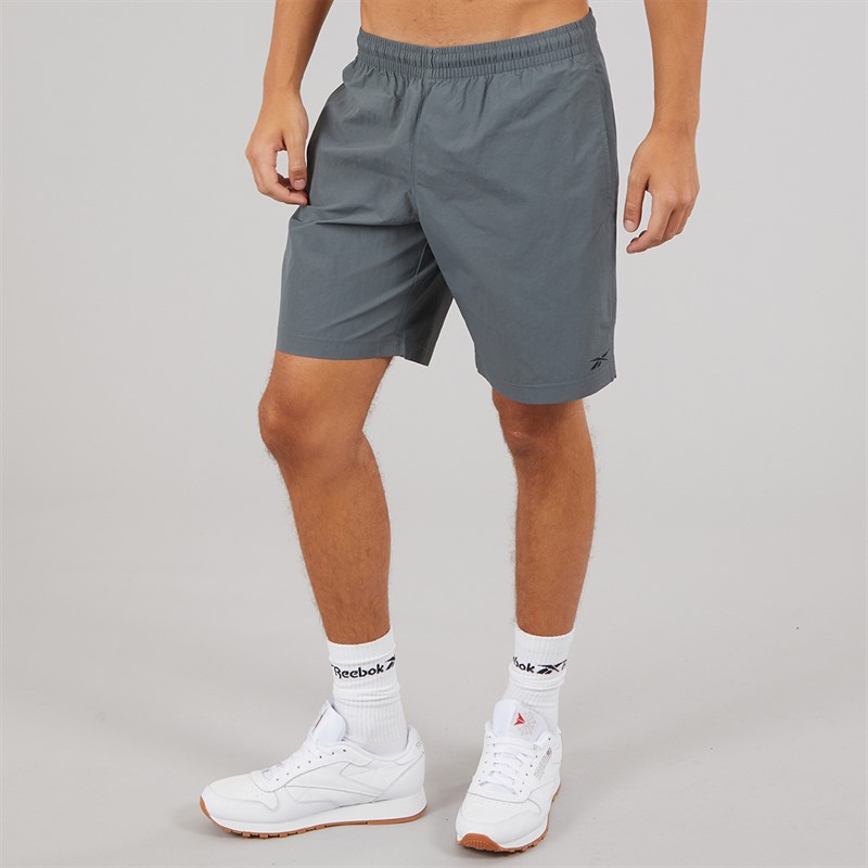 Reebok Mens ID Train Utility Shorts Cold Grey 6