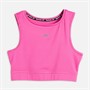 Reebok Girls Printed Crop Top Pink