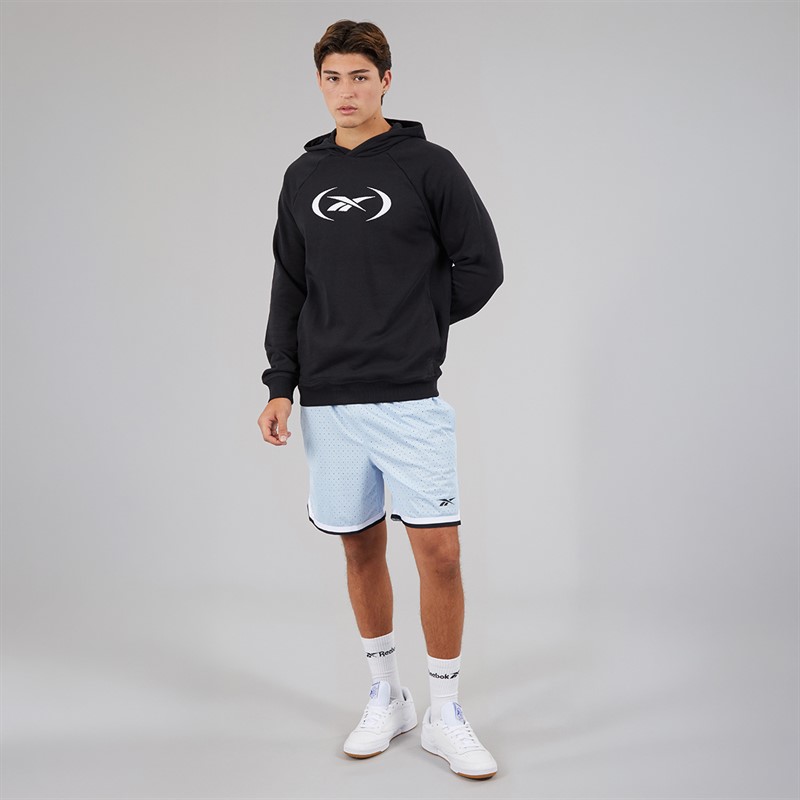 Reebok Mens Reebok Basketball Hoodie Black