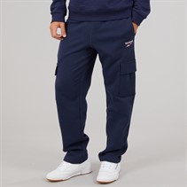 Reebok Mens Identity Small Logo Cargo Pants Vector Navy