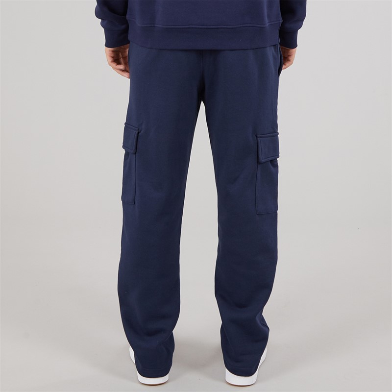 Reebok Mens Identity Small Logo Cargo Pants Vector Navy