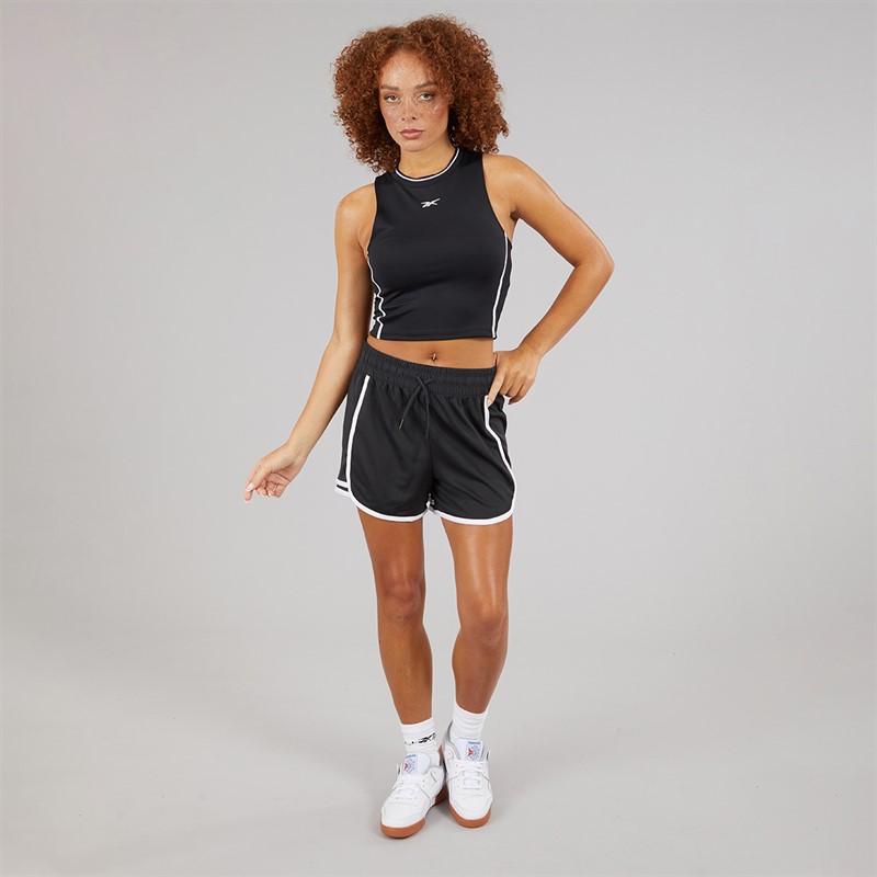 Reebok Womens ID Train Knit Shorts Night Black