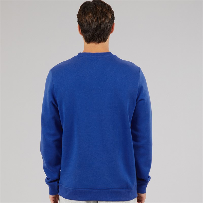 Reebok Mens Reebok Identity Small Logo Fleece Sweatshirt Boundless Blue