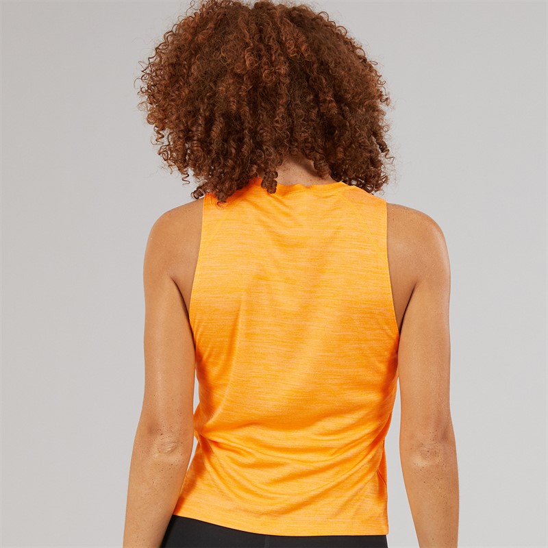 Reebok Womens ID Train Tank Top Electric Amber