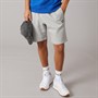 Reebok Mens Reebok Identity Small Logo Fleece Shorts Mediume Grey Heather/Medium Grey Heather