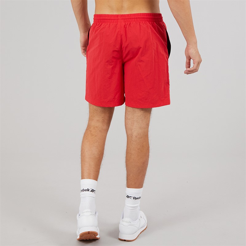 Reebok Mens Classics Vector 7 Inch Woven Shorts Vector Red