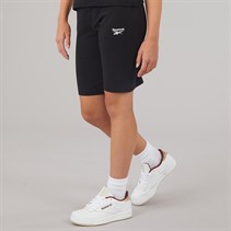 Reebok Girls Cotton Cycle Shorts Black