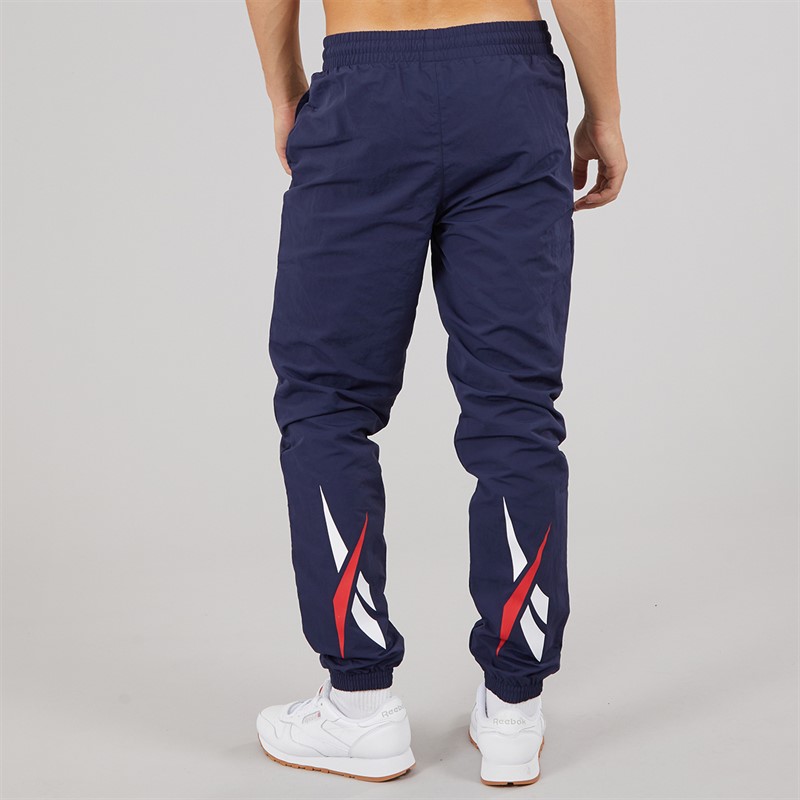 Reebok Mens Classics Vector Woven Track Pants Vector Navy