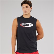 Reebok Mens Reebok Identity Brand Proud Sleeveless T-Shirt Black
