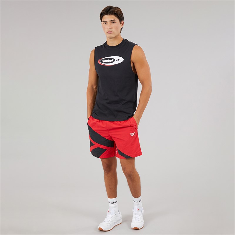 Reebok Mens Reebok Identity Brand Proud Sleeveless T-Shirt Black