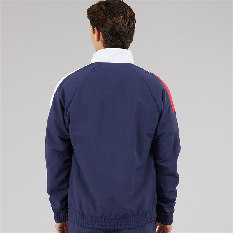 Reebok Mens Classics Vector Woven Track Top Vector Navy
