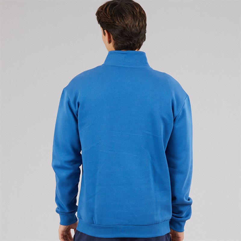 Reebok Mens Reebok Identity Small Logo Fleece Sweatshirt Twilight Blue