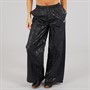 Reebok Womens Wide Leg Warm Up Pants Black