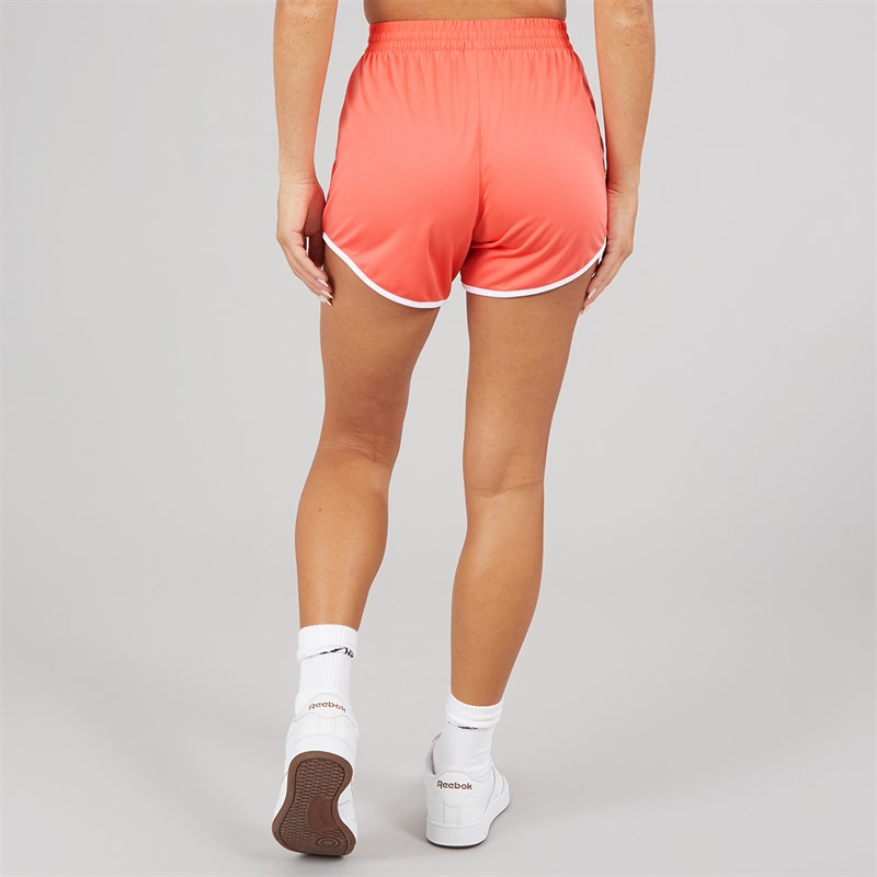 Reebok Womens ID Train Knit Shorts Sunset Coral