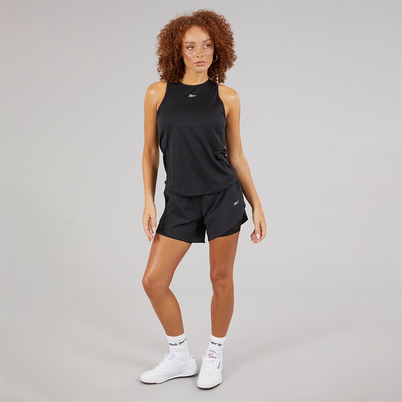 Reebok Womens Running Speedwick Tank Top Night Black