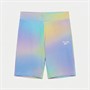 Reebok Girls Tie Dye Cycle Shorts Multi