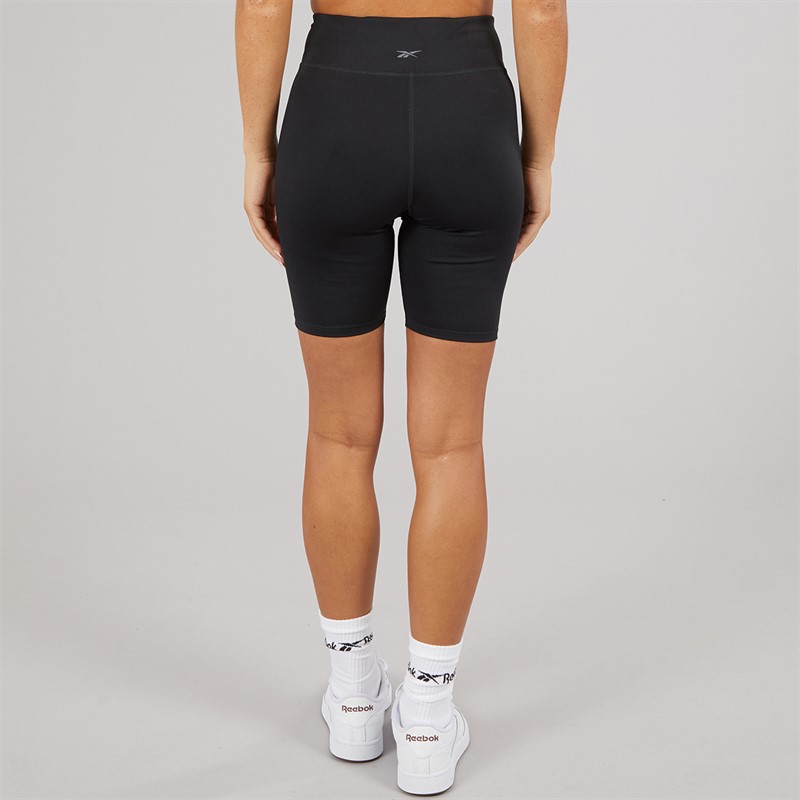 Reebok Womens Workout Ready Basic Bike Shorts Night Black