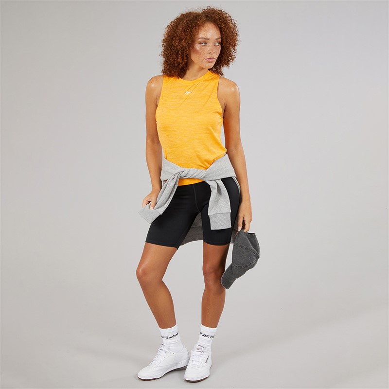 Reebok Womens Workout Ready Basic Bike Shorts Night Black