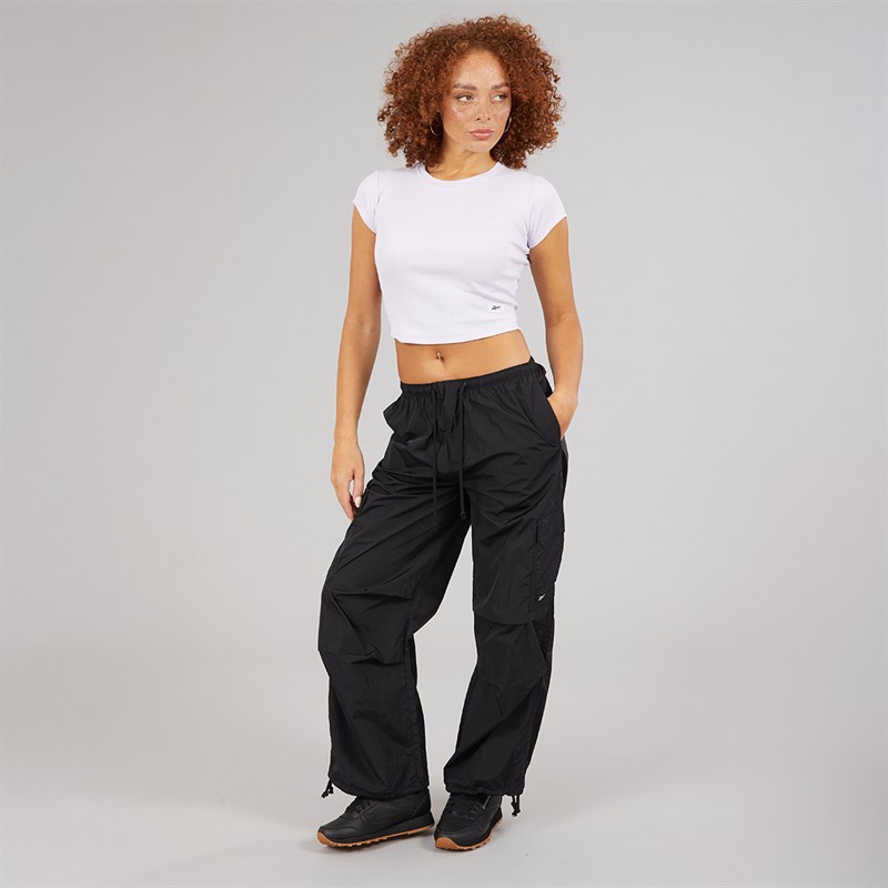 Reebok Womens Studio Style Cargo Pants Black