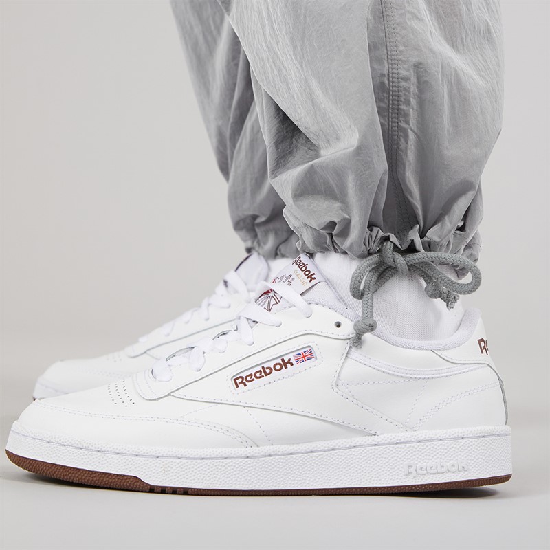 Reebok Womens Studio Style Cargo Pants Metallic Silver