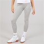 Reebok Womens Reebok Identity Small Logo Cotton Leggings Medium Grey Heather