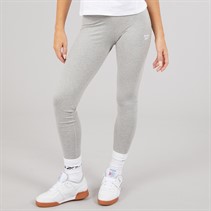 Reebok Womens Reebok Identity Small Logo Cotton Leggings Medium Grey Heather