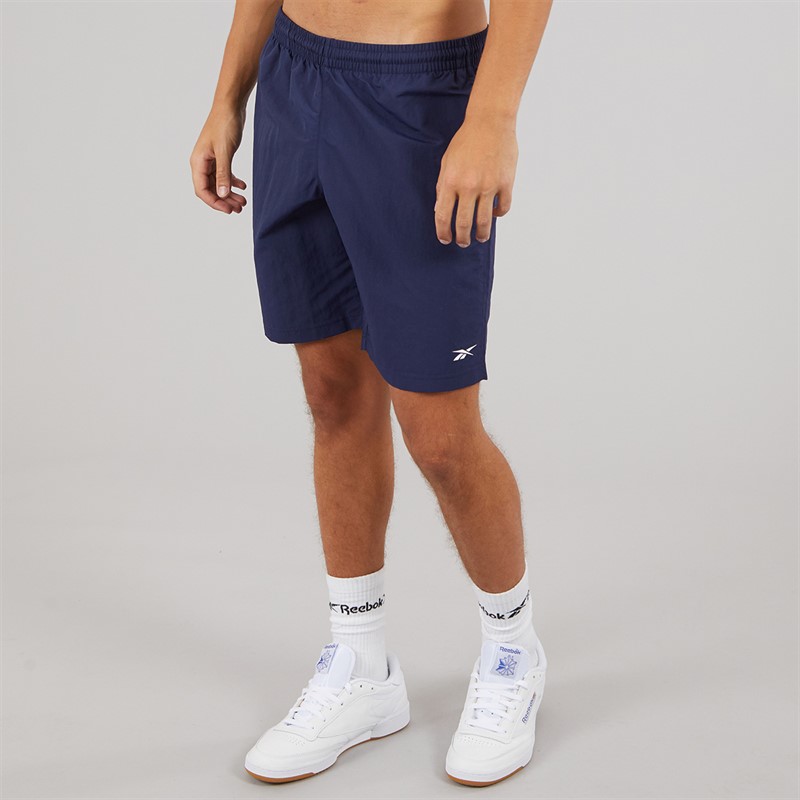 Reebok Mens ID Train Utility Shorts Vector Navy