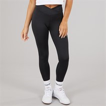 Reebok Womens Workout Ready Basic High Rise Tight Leggings Night Black