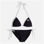 Reebok Womens Allegra Two Piece Triangle Bikini Black