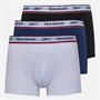 Reebok Herren Barlow Drei Pack Baumwolle Slips Schwarz/Weiß/Navy