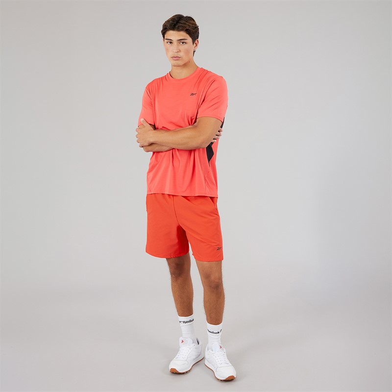 Reebok Herren Athleten Stärke Shorts Energy Red