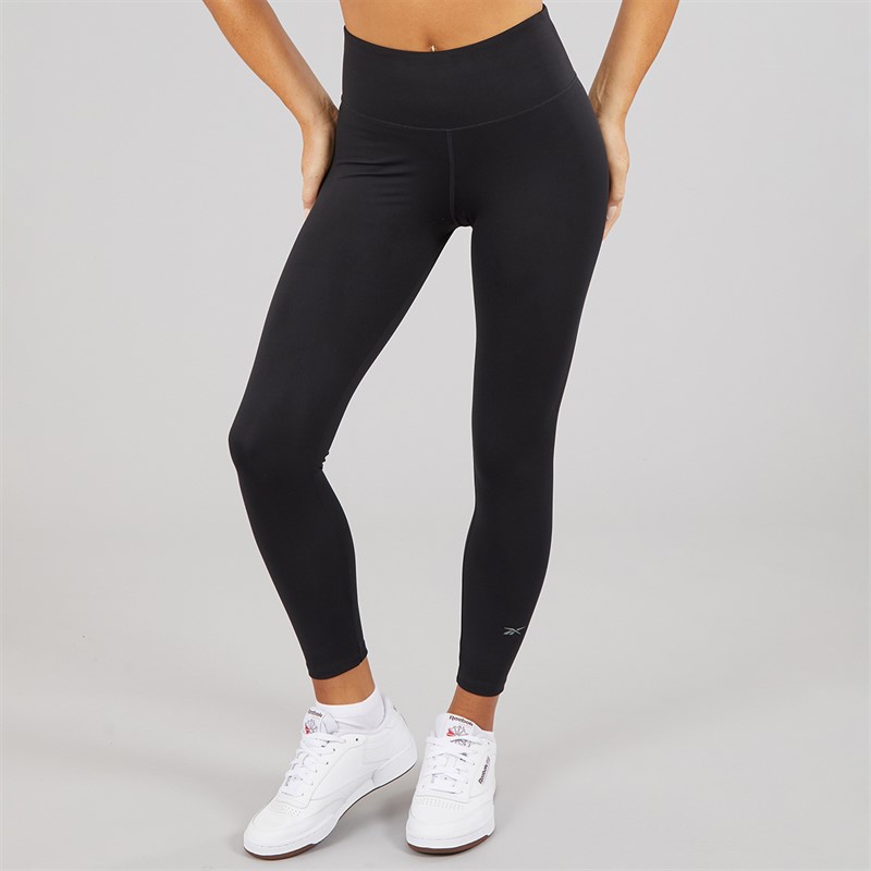 Reebok Damen Active Collective Dreamblend 7/8 Tight Leggings Schwarz