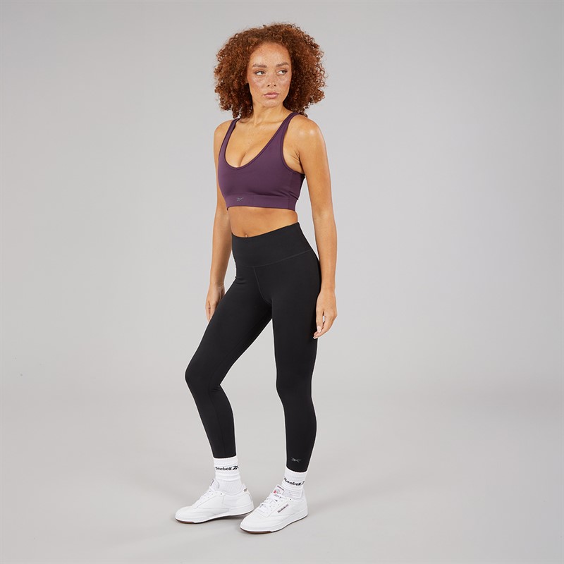 Reebok Damen Active Collective Dreamblend 7/8 Tight Leggings Schwarz