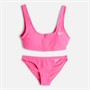 Reebok Womens Allegra Two Piece Triangle Bikini Atomic Pink