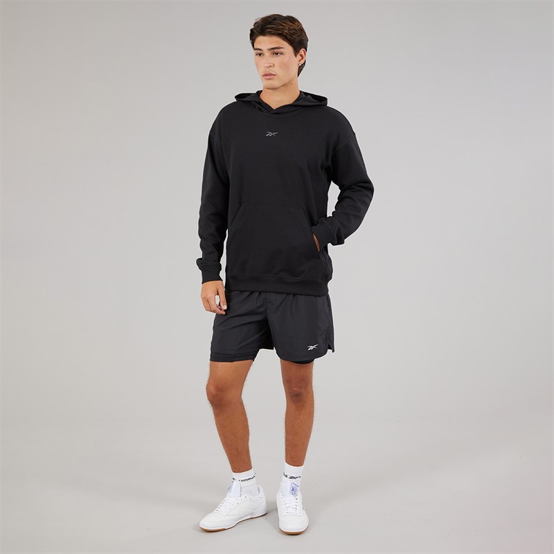 Reebok Herren Athlete Hoodie Schwarz
