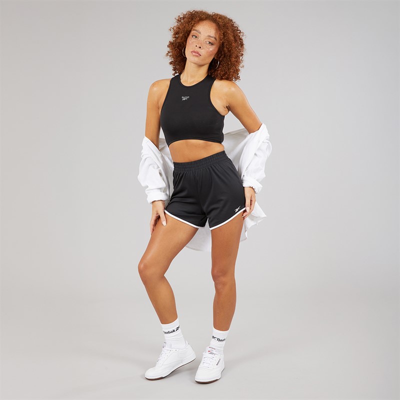 Reebok Damen ID Train Strick Shorts Night Black
