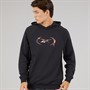 Reebok Herren Reebok Basketball Heat Wave Grafik Hoodie Schwarz