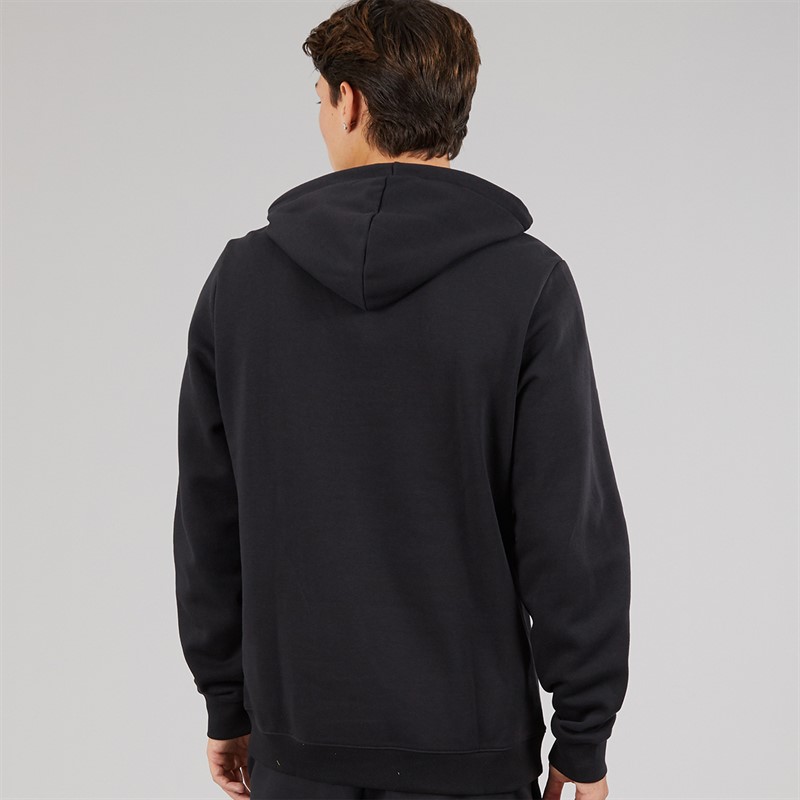 Reebok Herren Reebok Identity Kleines Logo Fleece Hoodie Schwarz