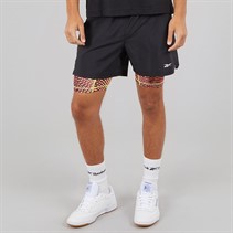 Reebok Herre Athlete Hype To I Ét Shorts Sort/Electric Yellow