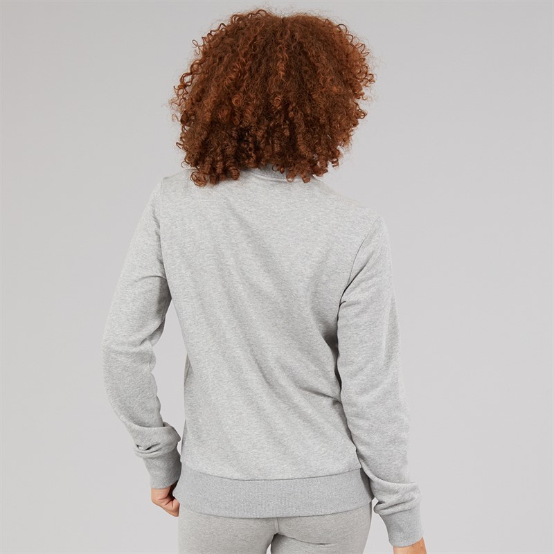 Reebok Damen Reebok Identity Kleines Logo French Terry Sweatshirt Medium Grey Heather