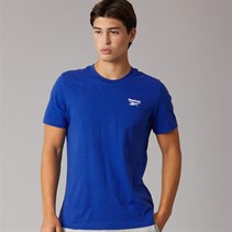 Reebok Herren Reebok Identity Kleines Logo T Shirt Boundless Blue