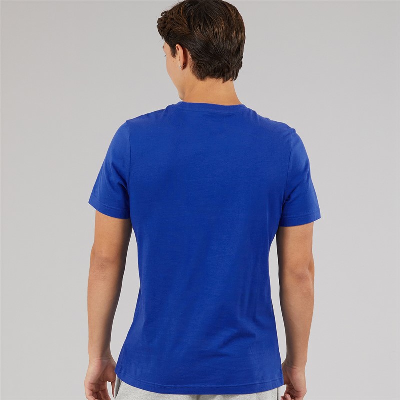 Reebok Herren Reebok Identity Kleines Logo T Shirt Boundless Blue