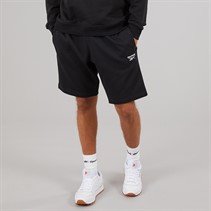 Reebok Herren Reebok Identity Kleines Logo Fleece Shorts Schwarz