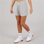Reebok Damen Reebok Identity Kleine Logo Französisch Frottee Shorts Medium Grey Heather