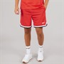 Reebok Herren Reebok Basketball 7 Zoll Transition Shorts Energy Red/Weiss