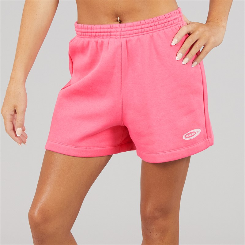 Reebok Dame Identitet Energi Brand Stolt Shorts True Pink